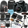thumbnail image 1 of Canon EOS Rebel T100 / 4000D DSLR Camera with 18-55mm Lens, SanDisk 64GB Memory, Tripod, Backpack and ZeeTech Bundle, 1 of 7