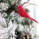 thumbnail image 4 of Navidad rojo falso animal estatua pluma árbol decorativo artesanía prop guirnalda ventana puerta interior exterior decoración de fiesta Inevent HA009132-00B, 4 of 6