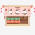 thumbnail image 2 of Shape Sorter House Classic Educational Shape Matching Game Fine Motor Skills Toy, 2 of 10