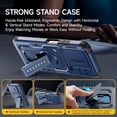 thumbnail image 4 of HCTian for Motorola Moto G Play 2026 Case, Moto G 2026/2025 Case with 2*Screen Protector, Upgrade Slide Camera Cover/Kickstand/Lanyard Strap, Military Grade Heavy Duty Shockproof Protective Case, 4 of 7
