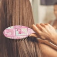 thumbnail image 3 of Kawaii Axolotl Hair Styling Tool - Cute Mythical Creature Paddle Brush, Anti-Frizz & No-Pull Scalp Massage Brush for Women, Smoothing Brush for Wet/Dry Hair, Funny & Adorable Gift, Ergonomic Handle, 3 of 4