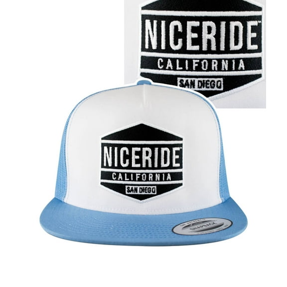 "Good Times" Blue & White Adult Trucker Hat