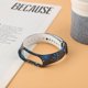 thumbnail image 1 of Correa de muñeca de pulsera de banda de reloj impresa de silicona para Xiaomi Mi Band 3 (B), 1 of 7
