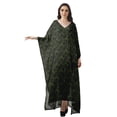 thumbnail image 2 of Moomaya Women's Swimsuit Cover up Caftan Swimwear Sheer Turkish Kaftans Beach Long Dress, 2 of 6