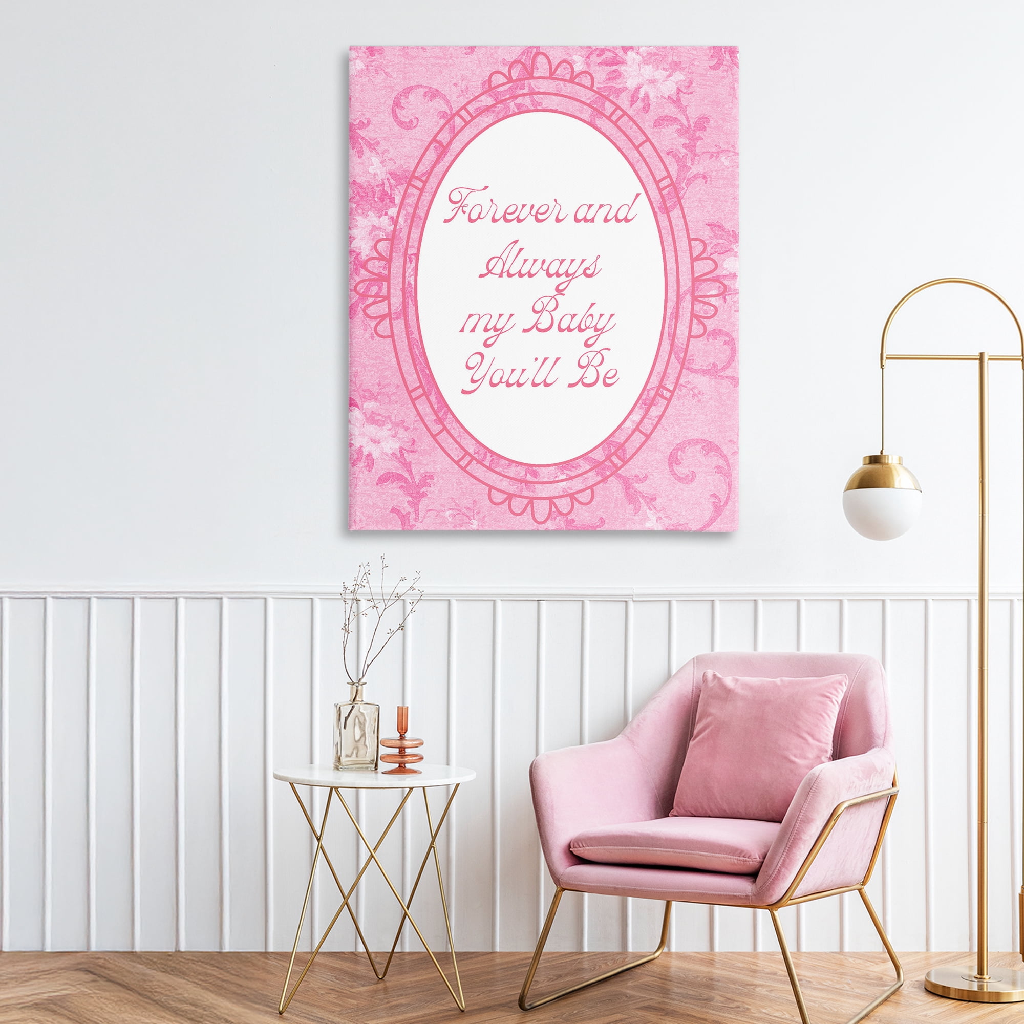 Stupell Industries Forever & Always My Baby Canvas Wall Art, design by Lil' Rue