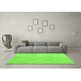 thumbnail image 3 of Ahgly Company Indoor Rectangle Oriental Green Modern Area Rugs, 2' x 4', 3 of 4
