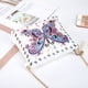 thumbnail image 2 of Cartera con pintura de diamantes Ticfox bolso de hombro blanco, 2 of 11