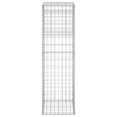 thumbnail image 2 of vidaXL Gabion Panier Post 40x40x140 cm Fer, 2 of 4