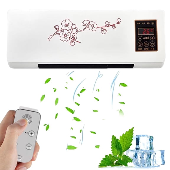 FYHALE Climafy Air Conditioner, Split Max Air Conditioner, Wall Mount Ac Unit, Mini Wall Mounted Air Conditioner, Multifunctional Wall AirConditioner, 8000btu(White,110V)