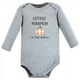 thumbnail image 5 of Hudson Baby Cotton Long-Sleeve Bodysuits, 3- Pack, Newborn- 24 Months, 5 of 5
