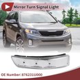 thumbnail image 2 of Luz de señal de giro LED del espejo derecho frontal para Kia Sorento 2011-2015, luz de marcador lateral No. 876231U000 Amarillo, 2 of 6