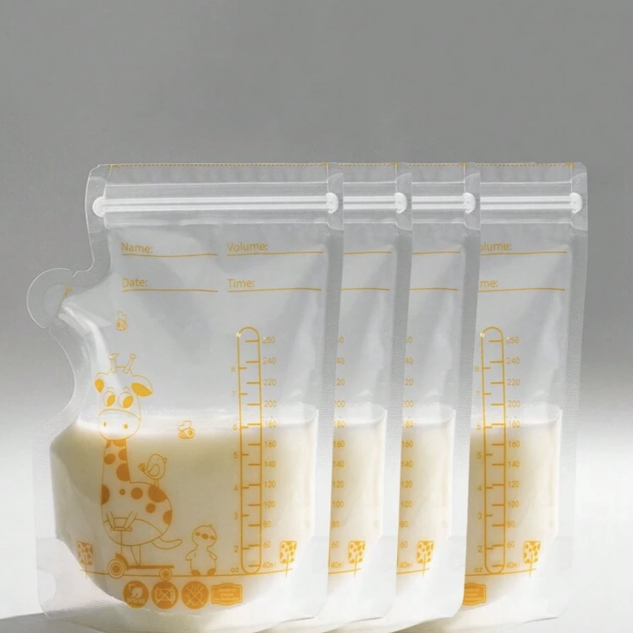 Worldofkikka Breastmilk Storage Bag 30 pcs 8oz