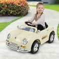 thumbnail image 6 of Lil' Rider 6V Kids Ride on Car with Remote Control for Ages 3-6 (Cream), 6 of 8