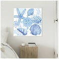 thumbnail image 4 of Amanti Art Coastal Sketchbook Shell Toss Framed Canvas Wall Art Print, 4 of 7
