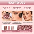 thumbnail image 7 of Roller Blush - Ball Blush - Blush Cream | Lightweight Roller Ball | Face Makeup For Under Eye Brightening Cheek Sculpting Highlighting Contouring Special Occasions, Stage And Evening Makeup, 7 of 7