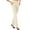 F185 Beige, variant on Likimi Womens Yoga Pant Solid Color High Waist Straight Leg With Pocket Stretchable Fashion Trousers Green Size S