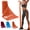 Orange - Light, variant on Professional 8 Yards Bulk Resistance Bands Rolls or 5,6,7 ft. Long Non-Latex Elastic Exercise Bands, Stretch Bands for PT, Yoga, Pilates, Rehab, at-Home or The Gym Workouts