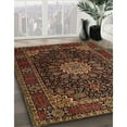 thumbnail image 2 of Ahgly Company Indoor Square Traditional Red Persian Area Rugs, 8' Square, 2 of 6