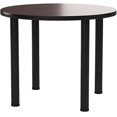 thumbnail image 2 of Kee 36" Round Breakroom Table- Cherry/ Black, 2 of 2