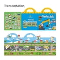 thumbnail image 2 of Godderr Kids Sticker Book Multi Scene Fun Early Toddler DIY Sticker Book,For 2-7 Year Old Girls Boys, 2 of 6