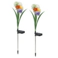 thumbnail image 3 of 2 Set Solar Flower Stake Light IP65 Waterproof Decorative Solar Stake Lamp for Outdoor Garden Yard, 3 of 14