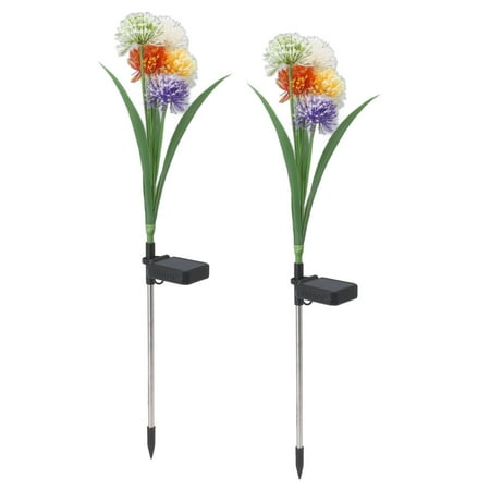 

Solar Stake Light Freeze IP65 Waterproof 2 Working Modes Decorative Automatic Detection Solar Flower Stake Lamp For Outdoor For Sidewalk