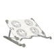 thumbnail image 3 of Almohadilla De Enfriamiento Para Computadora Portátil, Disipación De Calor, Soporte De Enfriamiento Plegable Ajustable Para Computadora Portátil Para Oficina, 3 of 7