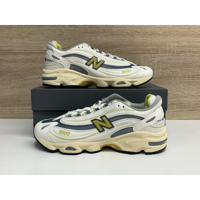 New Balance 1000 “Sea Salt” Off White Blue Green Casual Mens Shoes (M1000CA) New