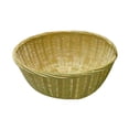 thumbnail image 4 of Cesta de mimbre para servir pan y frutas - Organizador de cocina hecho a mano 24cmx8cm, 4 of 9