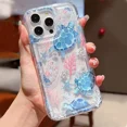 thumbnail image 2 of Funda transparente con estampado de delfines y tortugas marinas de verano para iPhone 16, 15, 13, 12, 11, 14 Pro Max, Mini XR, XS, 7, 8, 14 y 15 Plus, funda de silicona para parachoques, 2 of 5