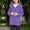 Purple, variant on Zecgelong Girls Hooded Jacket For Kids – Lightweight Raincoat For Little Girls Windproof Outdoor Coat With Snap Closure And Attached Hood