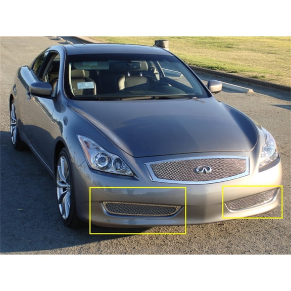 T-Rex Grilles 55811 Upper Class Series Mesh Bumper Grille Insert Fits 08-13 G37 Fits select: 2009-2013 INFINITI G37, 2008 INFINITI G37 BASE/JOURNEY/SPORT