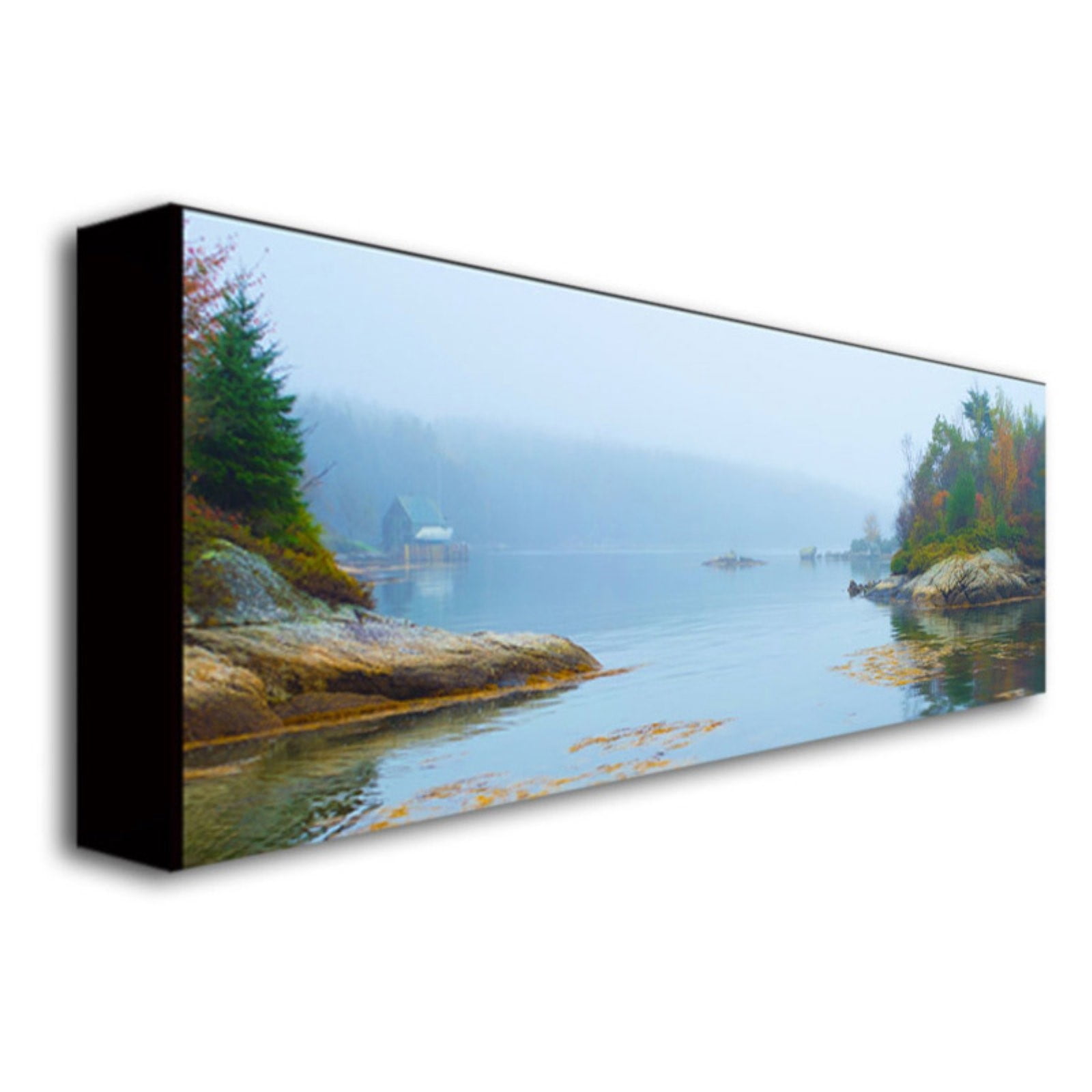 Trademark Art "Floods Cove" Canvas Wall Art by Preston