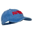 thumbnail image 5 of 3D NASA Letter Logo Embroidered Washed Buckle Cap - Sky Blue OSFM, 5 of 5