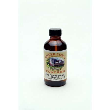 Pure Cilantro Extract  Natural - 4 fl. oz. glass bottle