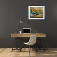 thumbnail image 3 of Pinto, Patricia 18x15 White Modern Wood Framed Museum Art Print Titled - Feathered Dreams I, 3 of 4