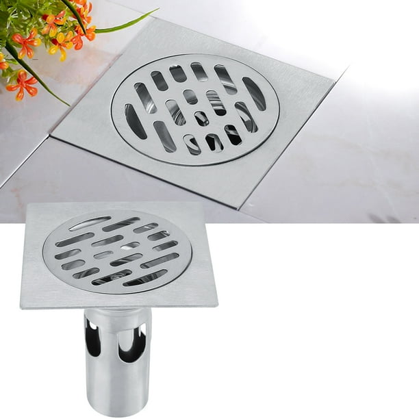 Yosoo Floor Waste Grate Thickened Stainless Steel Home Bathroom