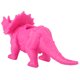 thumbnail image 5 of Maceta de animales Triceratops, maceta para plantas suculentas, decoración de jardín (rosa roja), 5 of 7