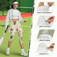 thumbnail image 6 of FUIALDOLG Butterfly and Leopard Golf Skirt with Leggings for Women Tummy Control Yoga Pants Soft Comfy Tennis Skirted Leggings with Pockets Gym Workout Athletic Pants with Pocket,Size S, 6 of 7