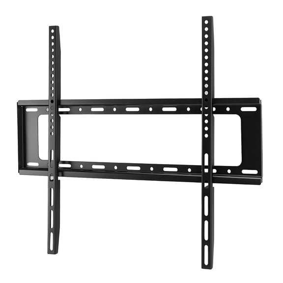 Heavy Duty Tilt TV Wall Mount for 40–80" Large Flat & Curved TVs, Holds 33 lbs, Ultra Slim Low Profile Bracket with 8° Tilt, Fits 16"/18"/24"/32" Wood Studs, Max VESA 800x600, 4× Load Tested