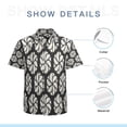 thumbnail image 7 of High Quality Hawaiian Shirts for Men Short Sleeve Aloha Beach Shirt Floral Summer Casual Button Down Shirts Blouses RPMXOV, 7 of 7