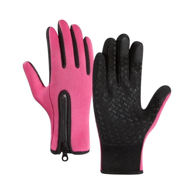 Guantes de Invierno Hombres/Mujeres Impermeables a Prueba de Viento No Guantes Térmicos Pantallas Táctiles Guantes Deportivos