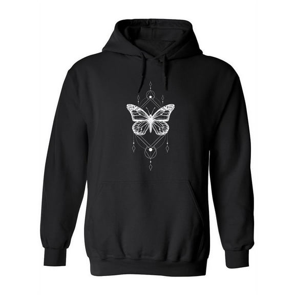 A Cosmic Butterfly Hoodie Women -SPIdeals Designs, Female Small