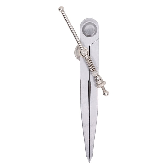 Divisor de pierna plana Divisor de alta dureza de tamaño ajustable de acero al carbono de 150 mm para marcado mecánico