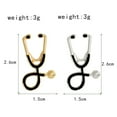 thumbnail image 2 of Zehuanyu  30 Pcs Stethoscope Brooch Clothing Bag Decor Easy to Attach, 2 of 8