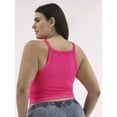 thumbnail image 3 of No Boundaries Seamless Tank Top, Women’s Plus, 3 of 5