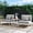Gray, variant on Modway Stance 3-Piece Modern Fabric/Aluminum Outdoor Set in Gray