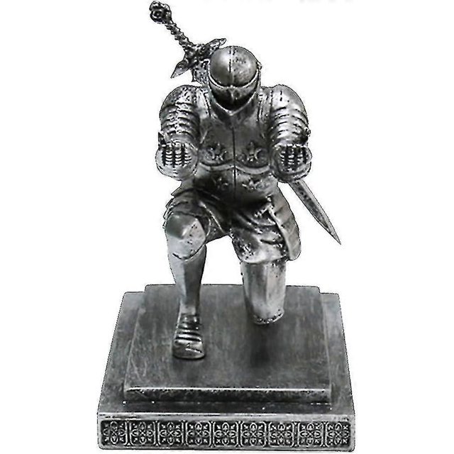 Knight Pen Holder Executive Cool Pen Holder For Desk Magnetic Resin Ornaments Desk Decor Accessories Organizer