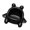 Black, variant on Fun Frog Styles Storage Bin With Compact Size Box For Bedroom Entryway Or Offices Organization Container
