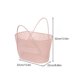 thumbnail image 3 of Portable Plastic Shower Caddy Basket With Handle Large Capacity Drainage Bathroom Organizer For Dorm Gym Kitchen Camping, 3 of 6